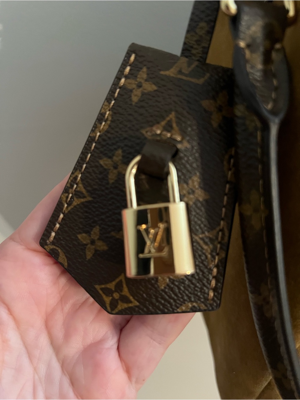 Suede bag - Picture 5 of 6